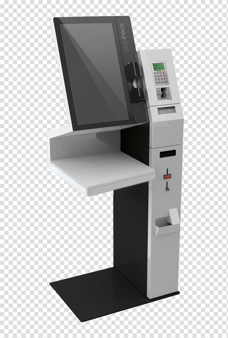 Integrated library system bibliotheca Germany Tattle-Tape Kiosk, Selfservice Terminals transparent background PNG clipart