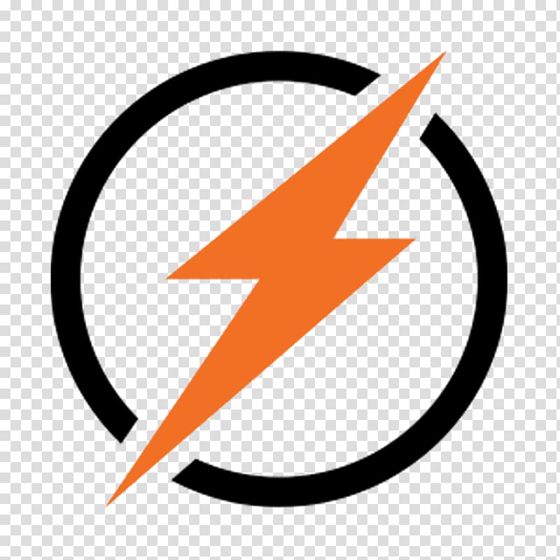 orange and black lightning logo, Electricity Computer Icons Symbol Company Electrician, electric transparent background PNG clipart