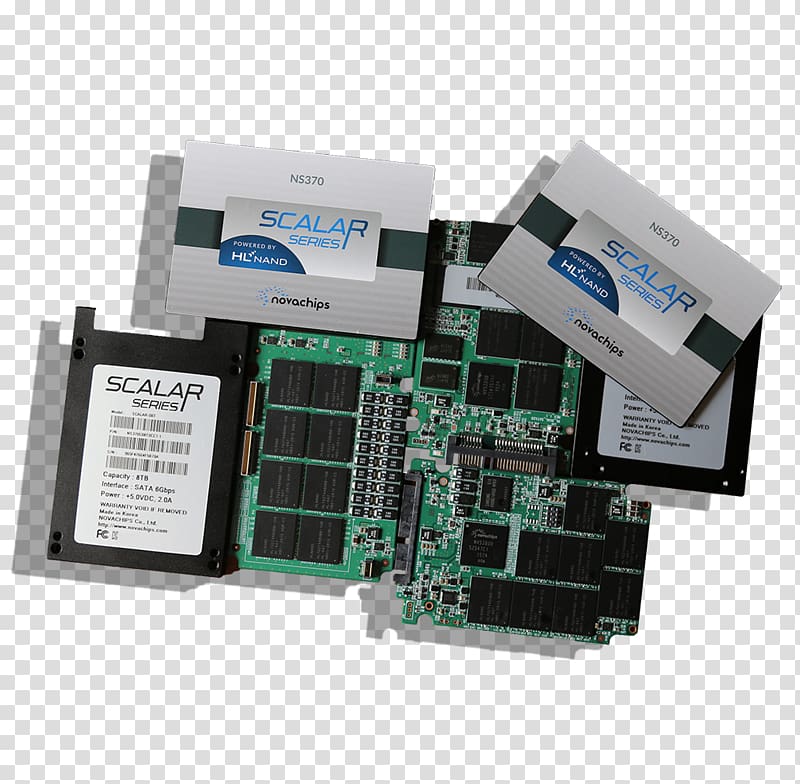Flash memory Solid-state drive NVM Express Integrated Circuits & Chips SK Hynix, SSD transparent background PNG clipart