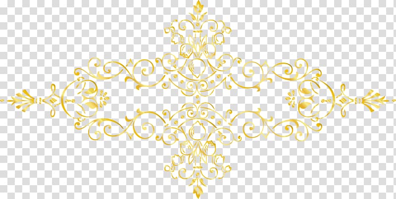 brown floral , Yellow Pattern, Texture gold frame transparent background PNG clipart