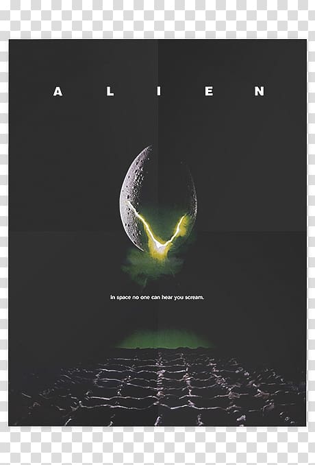 Alien The Loft Cinema Film poster, typographic poster transparent background PNG clipart