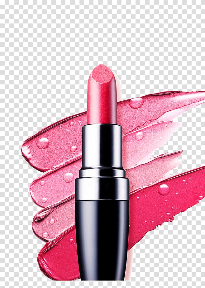 Lipstick Cosmetics Make-up artist, Red lipstick transparent background PNG clipart