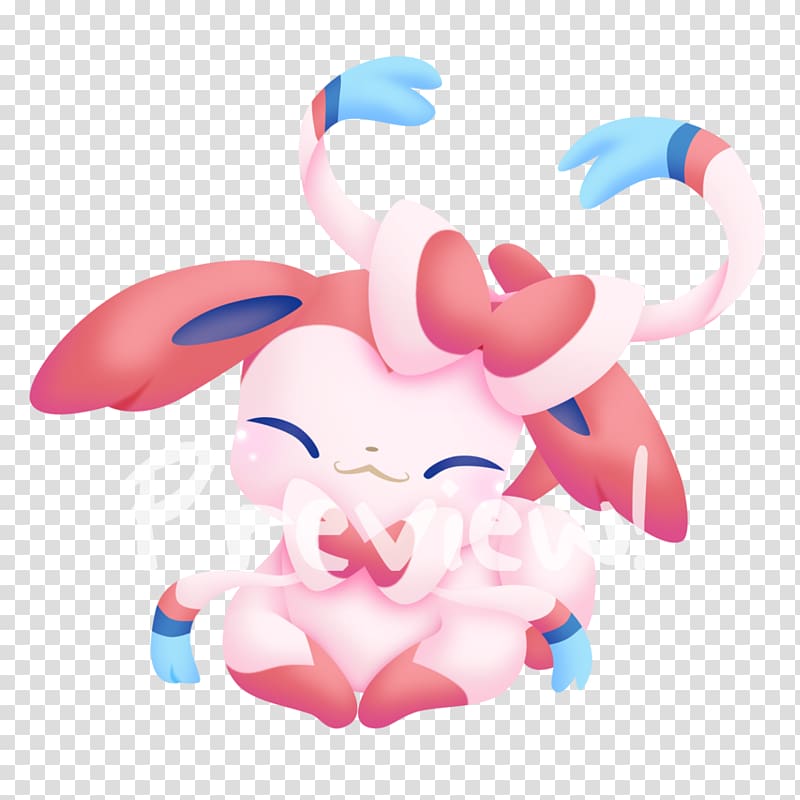 Eevee Evolution Sylveon Pokémon Glaceon, pokemon transparent background PNG clipart