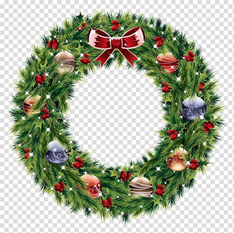 Advent wreath Christmas , Christmas wreath transparent background PNG clipart