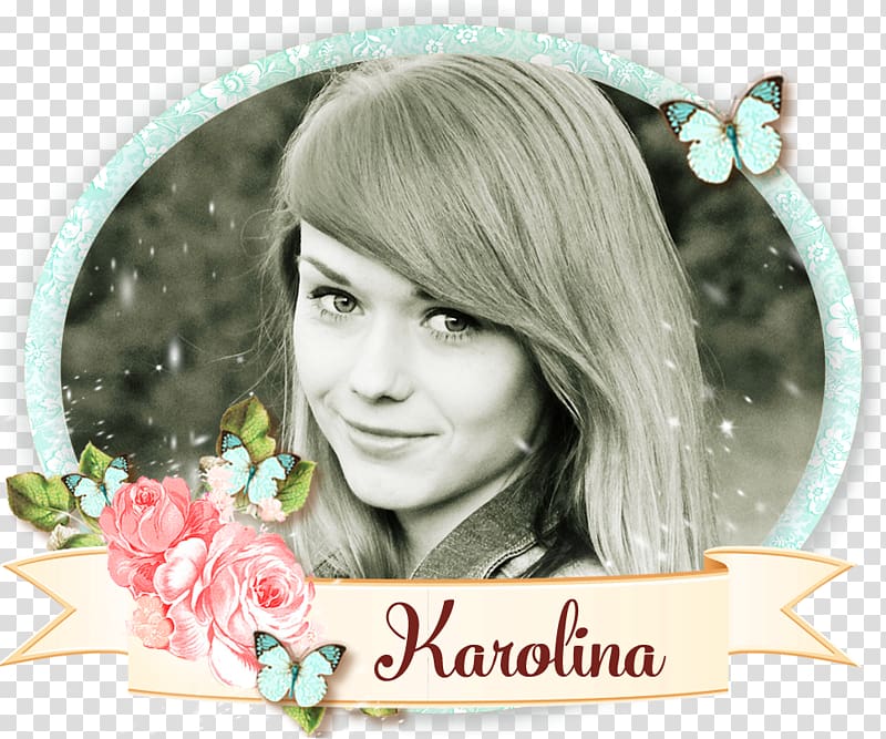 Kartka Blond Hair coloring Brown hair Long hair, Karol G transparent background PNG clipart