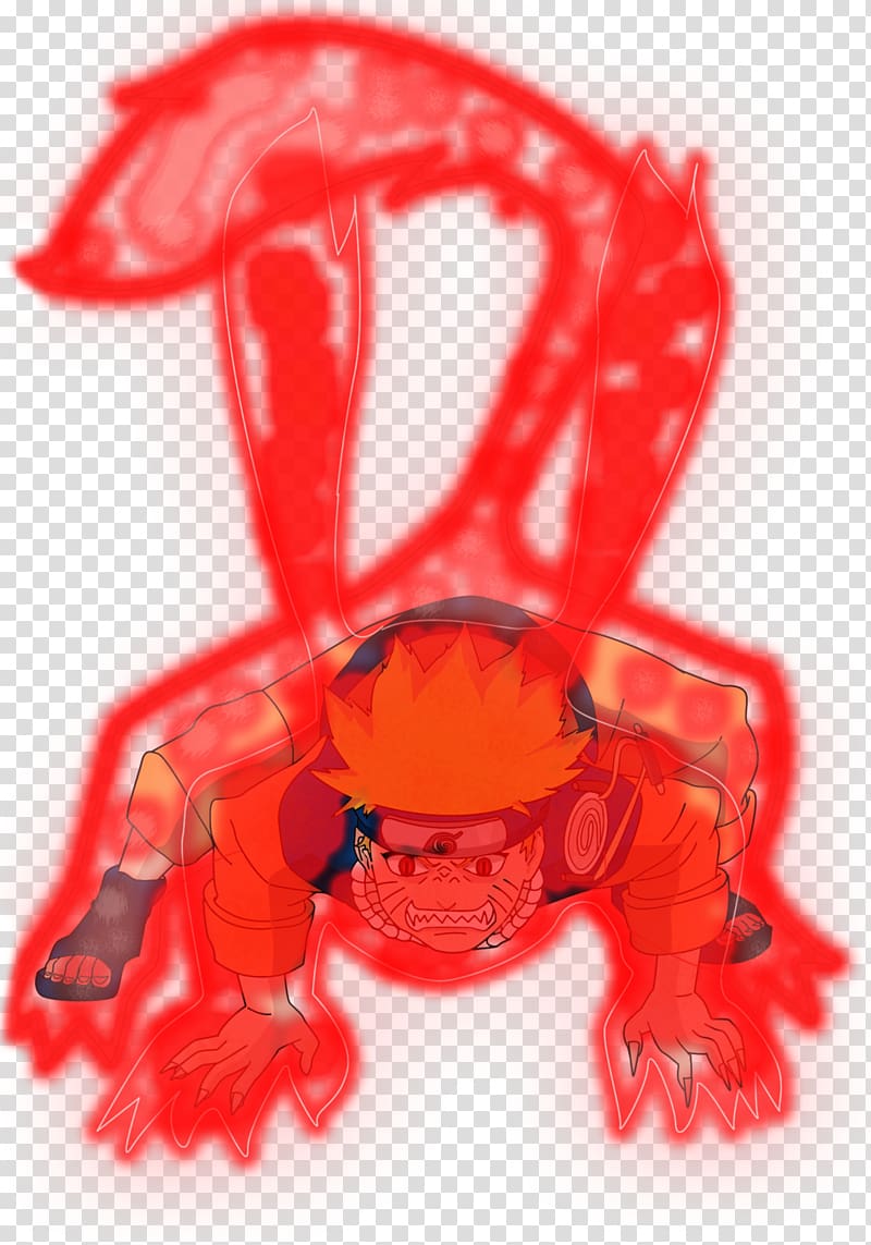 Naruto Uzumaki Kurama Gaara , Nine Tails transparent background PNG clipart