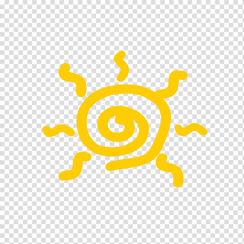 Yellow Drawing , Cartoon sun transparent background PNG clipart