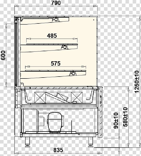 Technical drawing Display case Display window Cube, cube transparent background PNG clipart