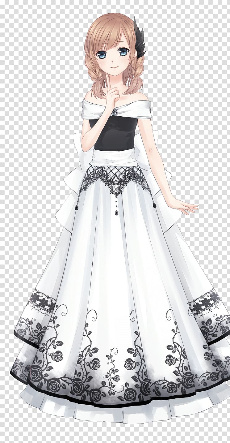 Drawing Miracle Nikki The dress Anime, miracle nikki transparent background PNG clipart