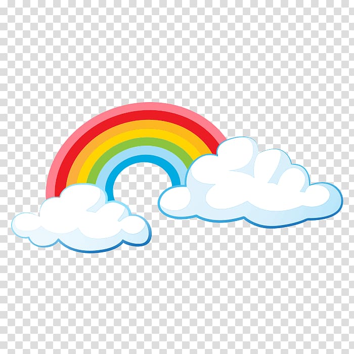 Line Circle, cloud rainbow transparent background PNG clipart