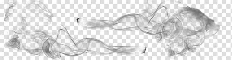 gray and white smoke illustration, Horizontal Smoke transparent background PNG clipart