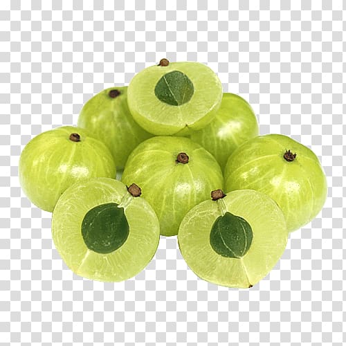 round green fruits, Indian gooseberry Fruit Food Extract Health, Amla transparent background PNG clipart