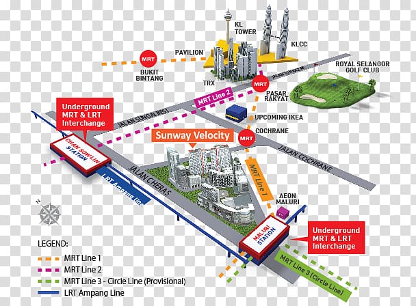 Maluri station Sunway Velocity Mall Cheras, Kuala Lumpur Bukit Bintang Mass Rapid Transit, kuala lumpur map transparent background PNG clipart