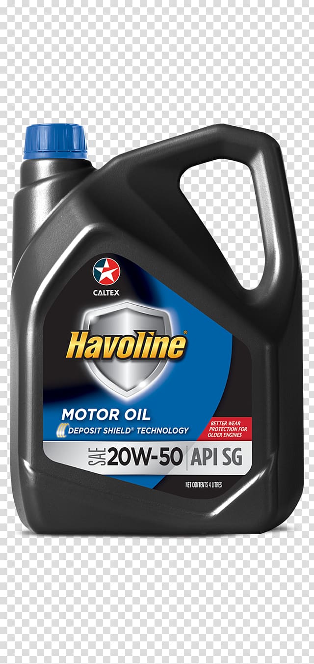 Motor oil Caltex Havoline Sae 20W-40 Sf Engine Oil 4L, truck engine oil light transparent background PNG clipart