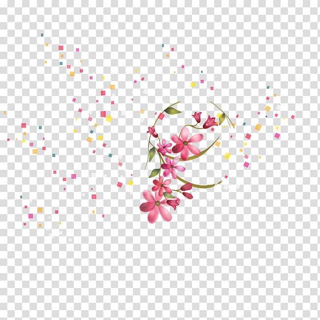 pink rose , Rose frame Flower Pink, Florets floral elements transparent background PNG clipart