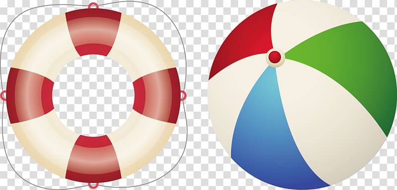 Icon, Swim ring and ball transparent background PNG clipart
