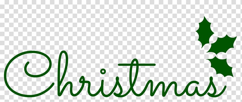 Christmas Day Font Logo Typeface Xmas, vases for centerpieces transparent background PNG clipart