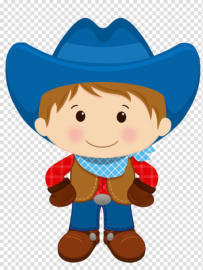 Girl Infant Cowboy Party, girl transparent background PNG clipart