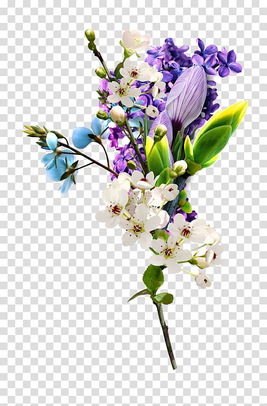 Floral design Watercolour Flowers Lilac Cut flowers, lilac transparent background PNG clipart