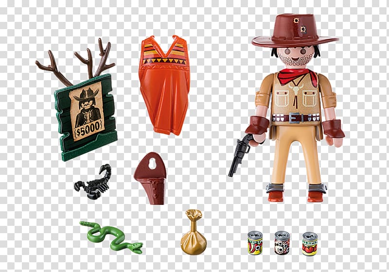 Playmobil Cowboy Action & Toy Figures Wanted poster, toy transparent background PNG clipart