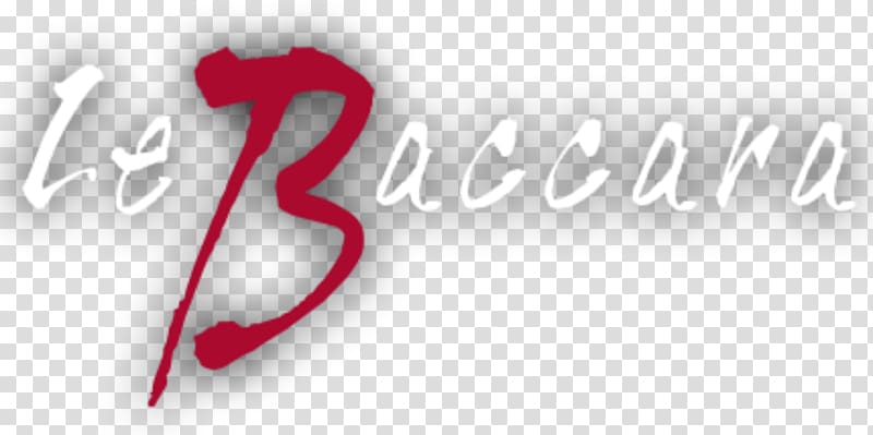 Le Baccara Logo Brand Product design Font, transparent background PNG clipart