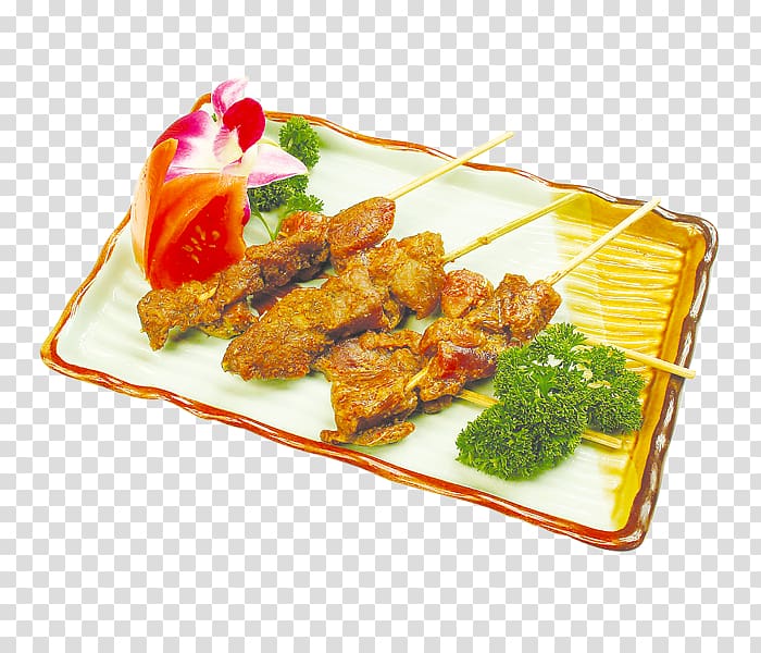 Barbecue chicken Kebab Buffalo wing Skewer, Grill transparent background PNG clipart
