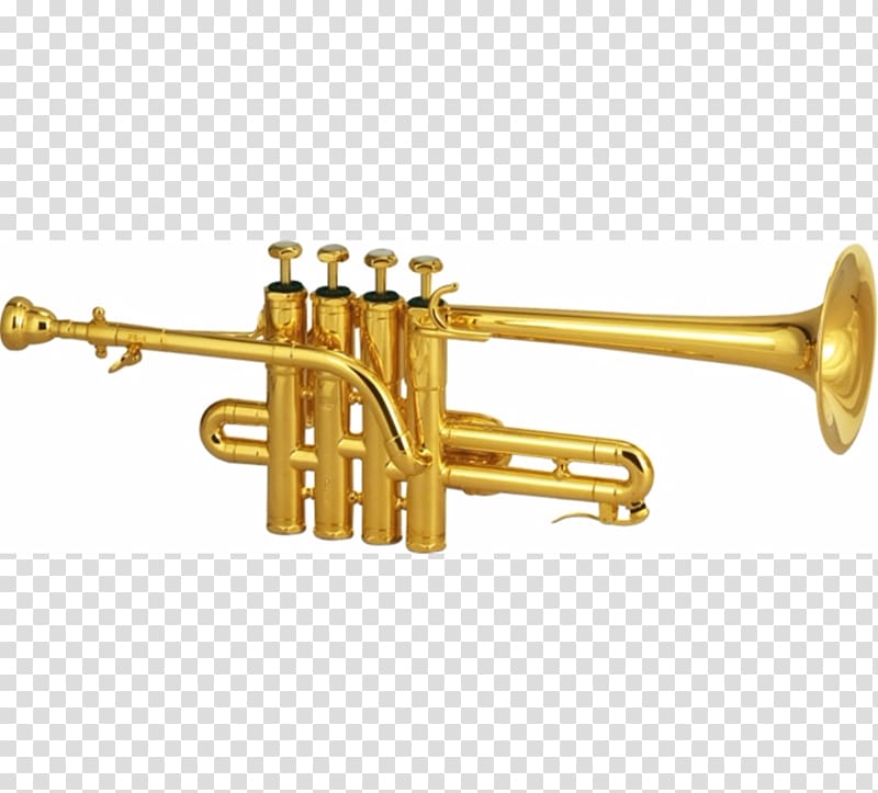 Piccolo trumpet Brass Instruments Music, piccolo transparent background PNG clipart