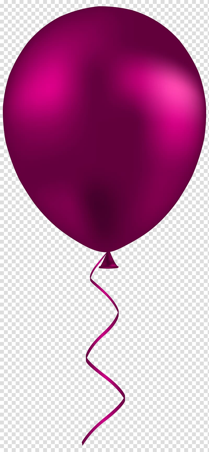 Balloon Pink Red , pink balloon transparent background PNG clipart