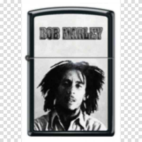 Bob Marley Lighter Uprising Tour Zippo Black and white, bob marley transparent background PNG clipart