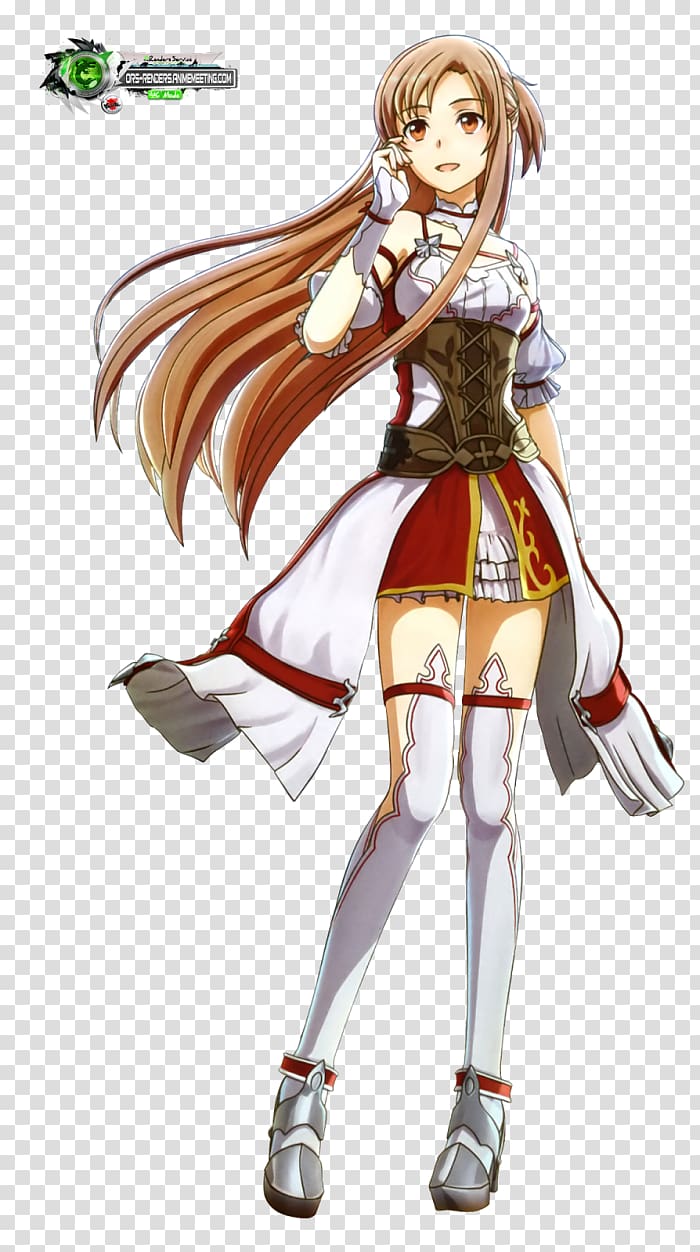 Sword Art Online: Hollow Realization Asuna Kirito Leafa Sword Art Online: Hollow Fragment, asuna transparent background PNG clipart
