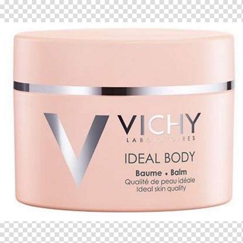 Lip balm Vichy Ideal Body Serum-Milk Lotion Moisturizer, cream lotion transparent background PNG clipart