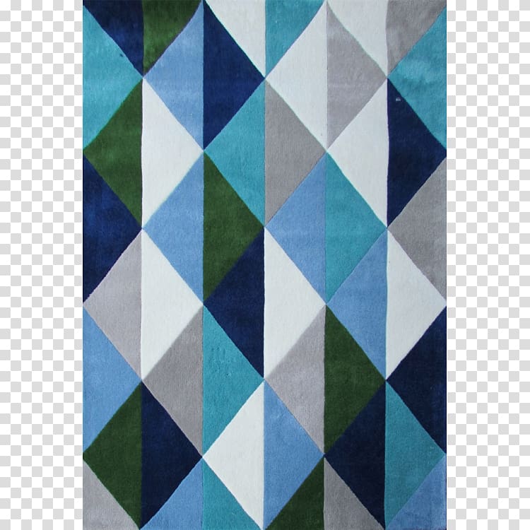Textile Blue Carpet Tufting Living room, blue geometric transparent background PNG clipart