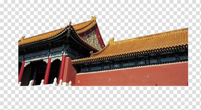 Forbidden City Building Architecture, Forbidden City transparent background PNG clipart