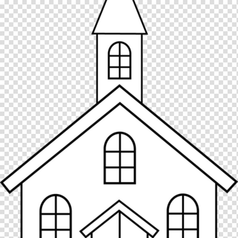 Coloring book Christian Church Bible Child, Church transparent background PNG clipart