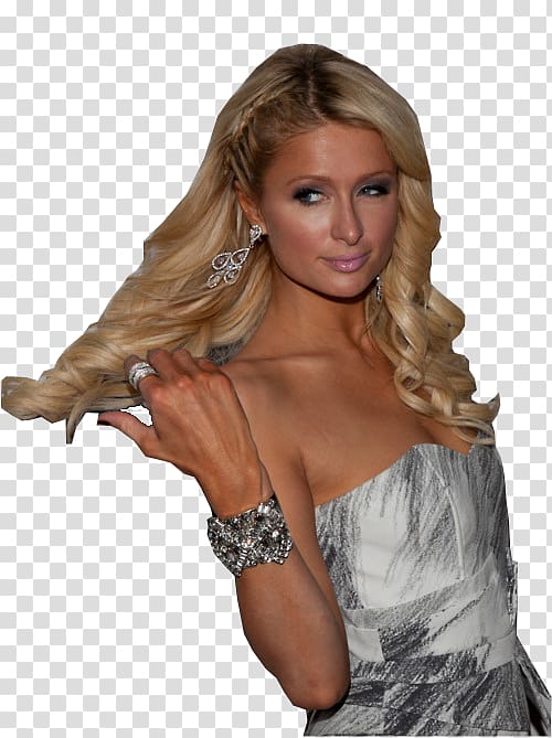 Paris Hilton Blond Meme Hair Model, meme transparent background PNG clipart
