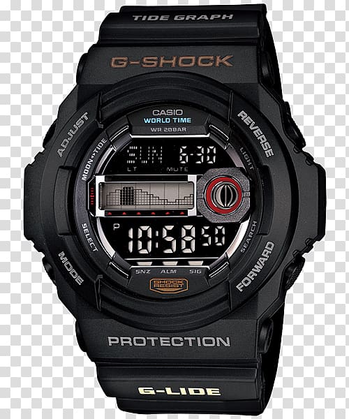 Casio G-Shock Frogman Casio G-Shock Frogman Shock-resistant watch, watch transparent background PNG clipart