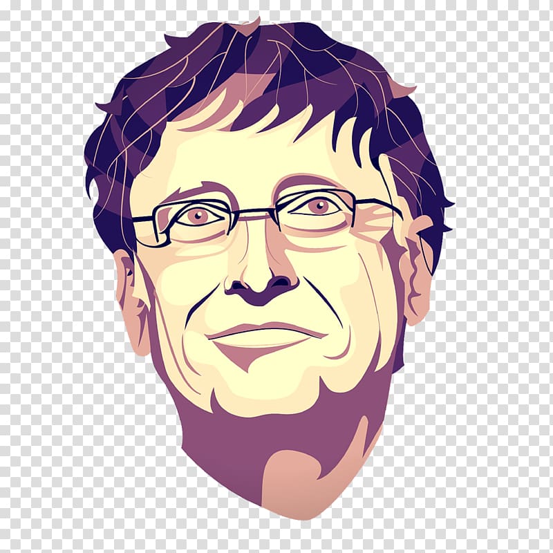 Bill Gates Drawing, bill gates transparent background PNG clipart