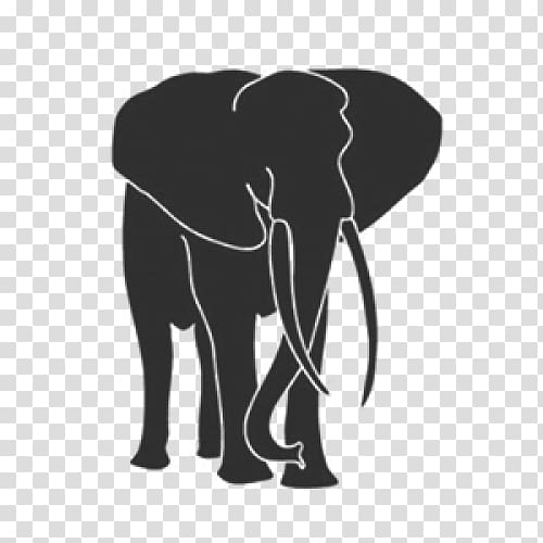 indian elephant african elephant elephantidae silhouette elephant nature park silhouette transparent background png clipart hiclipart indian elephant african elephant