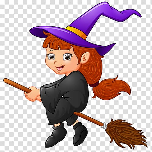 witch Drawing Cartoon, witch transparent background PNG clipart