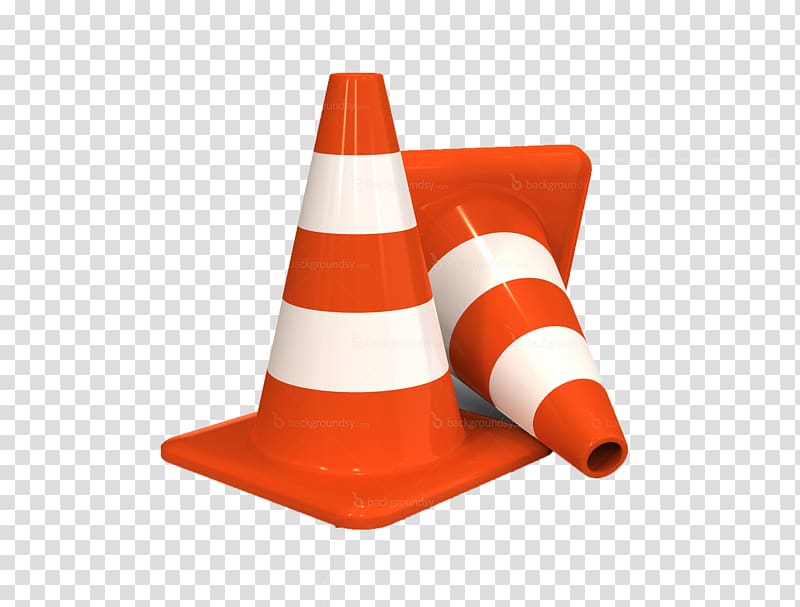 Traffic cone Road traffic safety, cone transparent background PNG clipart