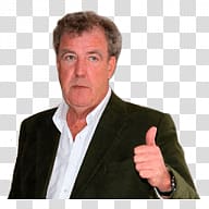 Jeremy Clarkson Thumb Up transparent background PNG clipart
