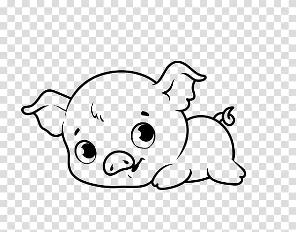 Featured image of post Baby Pig Black And White Clipart Download baby pig stock vectors