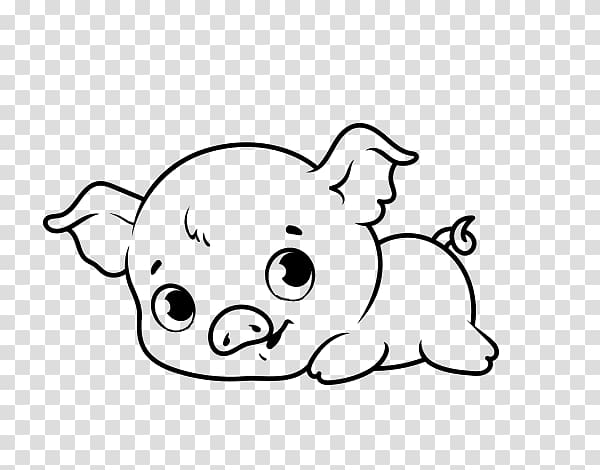 Miss Piggy Guinea pig Coloring book Child, pig transparent background PNG clipart