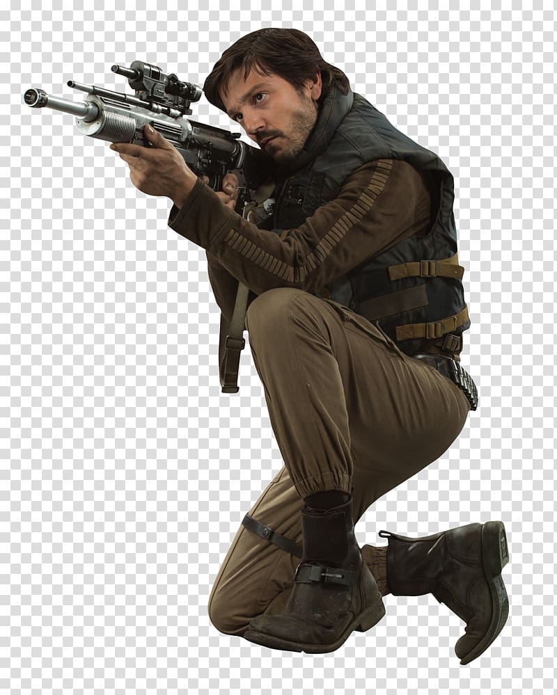 Diego Luna Cassian Andor Rogue One Jyn Erso Galactic Civil War, maintain one\'s original pure character transparent background PNG clipart