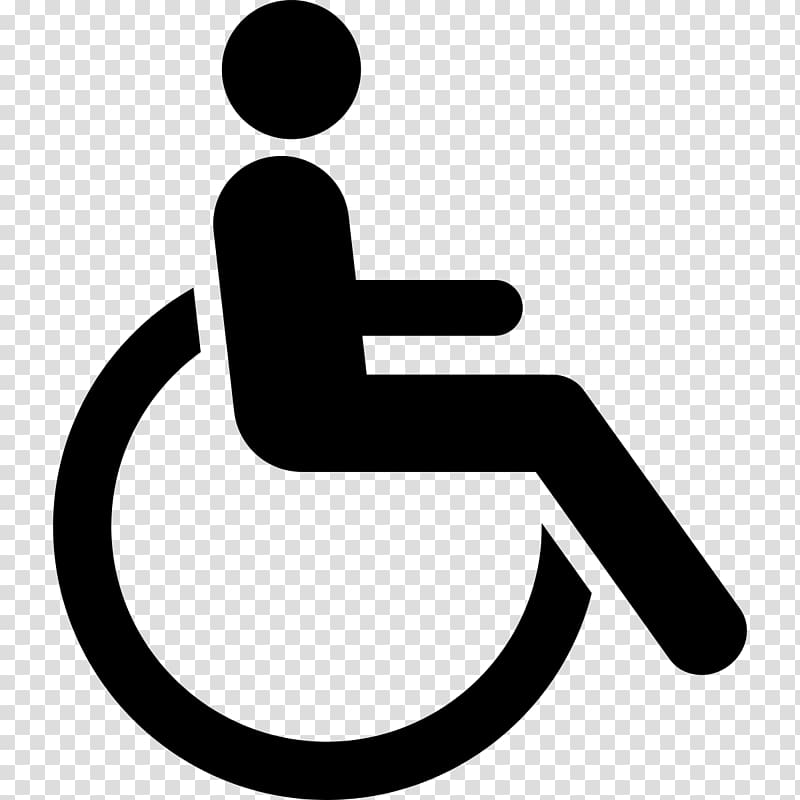 Disability Wheelchair Accessibility Sign, wheelchair transparent background PNG clipart