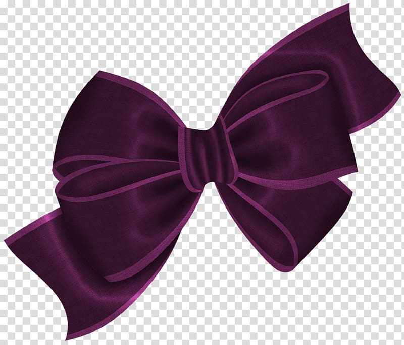 Mrs. Claus Christmas Ribbon Knot Illustration, Purple bow transparent background PNG clipart
