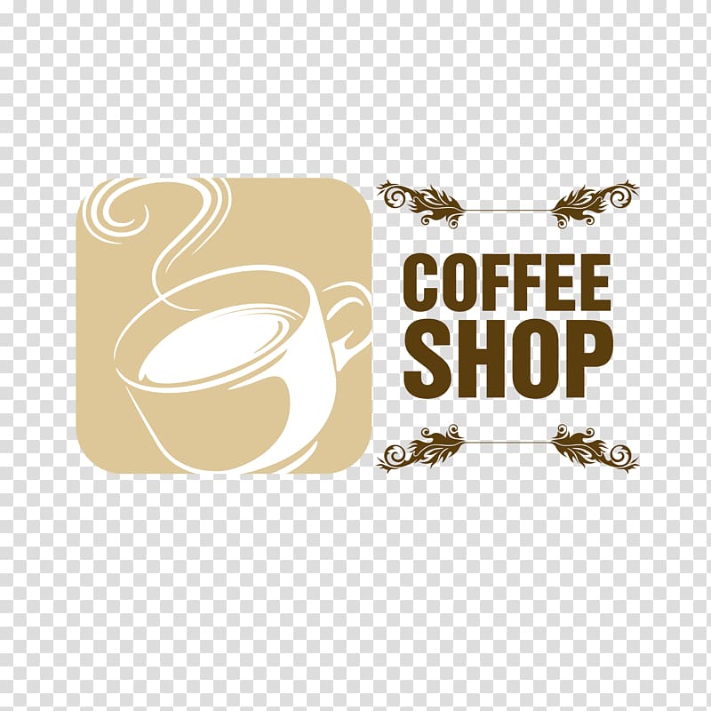 Coffee Euclidean , Coffee label material transparent background PNG clipart