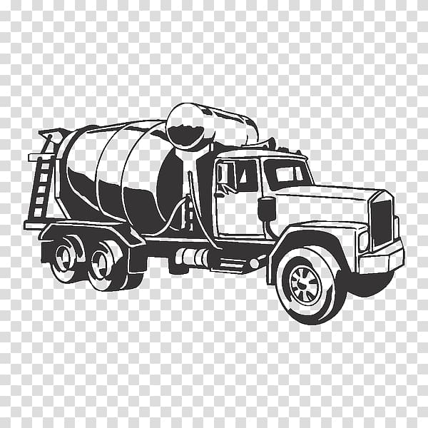 Truck Heavy Machinery Cement Mixers Architectural engineering , truck transparent background PNG clipart