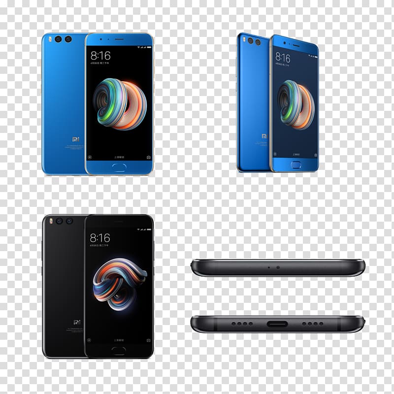 Samsung Galaxy Note 3 Xiaomi Mi Note 2 Xiaomi Redmi Note 3, Blue, black, millet, note3 phone transparent background PNG clipart