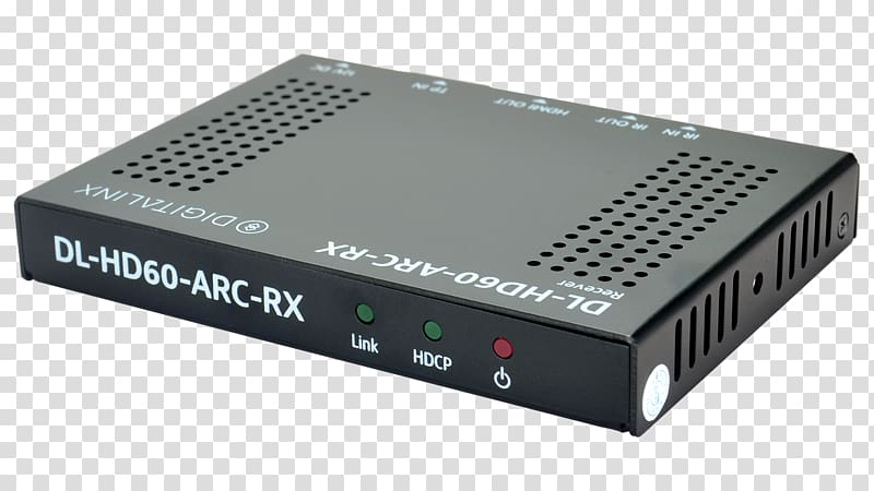 RF modulator HDBaseT AV receiver HDMI Wireless repeater, Arc transparent background PNG clipart